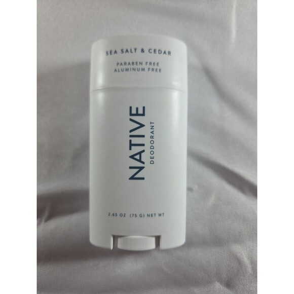 Native Sea Salt & Cedar Men's Solid Deodorant - 2.65 fl oz - Picture 1 of 1